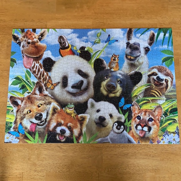 EDUCA | 1,000 Piece Puzzle -Llama Drama - Picture 2 of 4